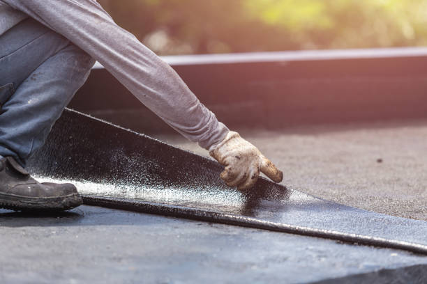 Professional Interior Drainage System technician working in Waldron, MI